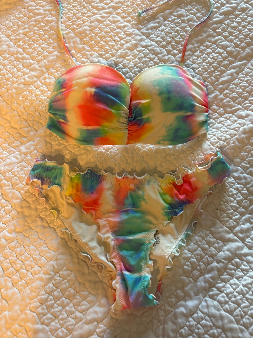 Victoria secret Pink Tie-Dye bikini Swimsuit